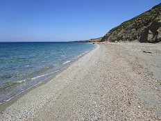 Kareflou beach, Skyros