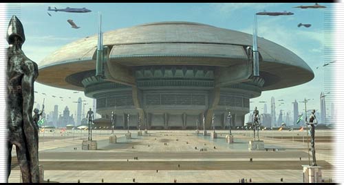 The main senate building