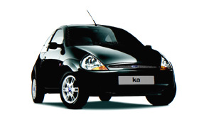 Ford Ka, the training car for the driving school