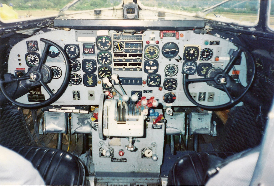 [DC-3 Cockpit]