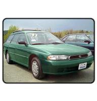 Green Subaru Legacy wagon,  no plates
 Copyright � 2002 New Zealand Police