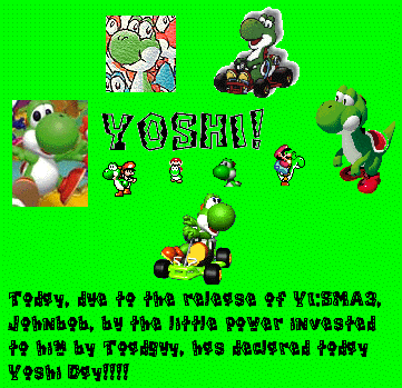 It's Yoshi day!!!!