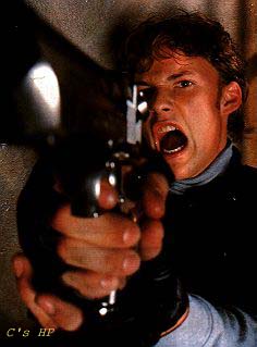 Brad plays Leon in a 1997 commercial for "Resident Evil 2."