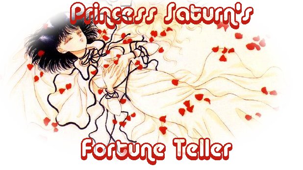 Princess Saturn's Fortune Teller