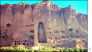 statues in Bamiyan