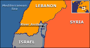 Lebanon map