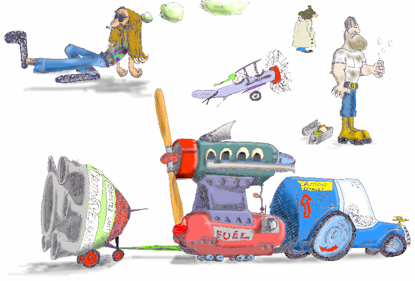 HS Pen & Ink Doodle - "Random acts"