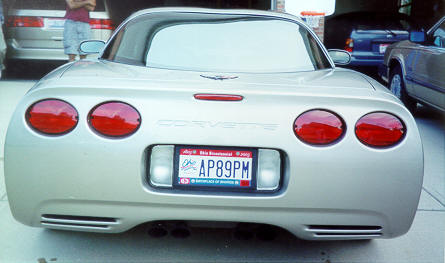 Yeah I know it looks like a UFO from the back, but who cares it's still a Chevrolet Corvette!