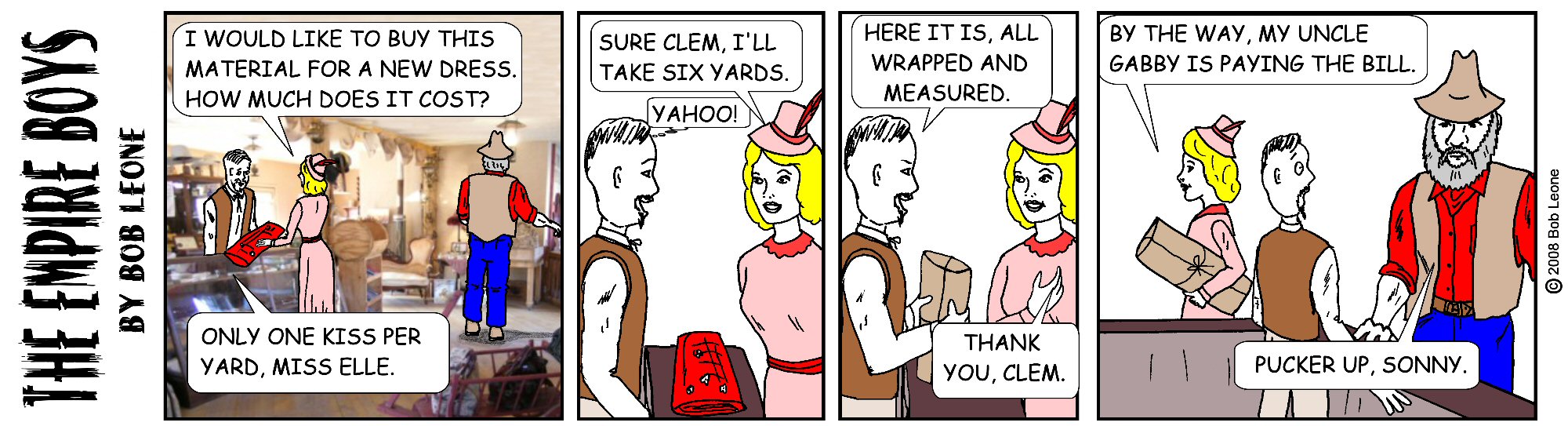 Tell your friends! A new comic page added the first Tuesday of every month!