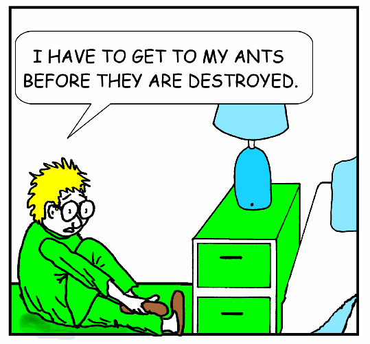 Tell your friends! A new comic page added every Tuesday!