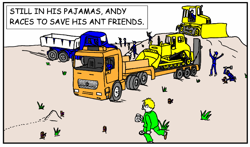 Tell your friends! A new comic page added every Tuesday!