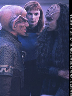 Reyga, Beverly Crusher and Kurak