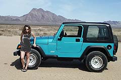 my new 2001 TJ Sahara!