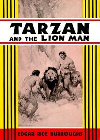 J. Allen St. John: Tarzan and the Lion Man - GD reprint - only interior b/w plates