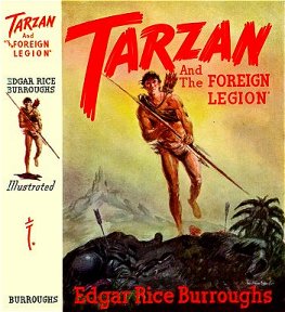 John Coleman Burroughs: Tarzan and The Foreign Legion - 5 b/w interiors