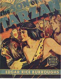 Big Little Book: The Son of Tarzan by Edgar Rice Burroughs - Whitman - No. 1477