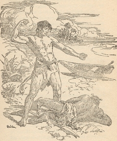 V. Mugambi: Tarzan conquers the chief of the Wagambi