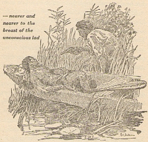 XVIII. Paulvitch Plots Revenge: -- nearer and nearer to the breast of the unconscious lad