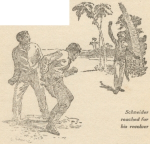 XX. Jungle Island Again: Schneider reached for his revolver