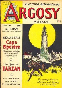 Argosy August 8, 1941 - The Quest of Tarzan