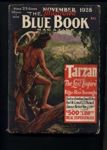 Blue Book November 1928: Tarzan and the Lost Empire 2/5
