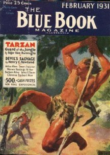 Blue Book February 1931: Tarzan, Guard of the Jungle 5/7