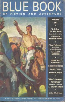 Blue Book: January 1938 - Tarzan and the Elephant Men 3/3