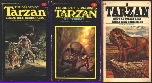 Ballantine PBs - Beasts, Terrible, Golden Lion