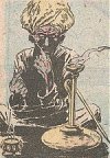 Hindu mystic Chand Kabi: art by Michael Kaluta