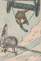 Carson stunt art by Michael Kaluta