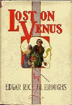 J. Allen St. John: Lost on Venus - 5 b/w plates - ERB Map