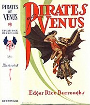 J. Allen St. John: Pirates of Venus - 5 b/w interiors - ERB Map