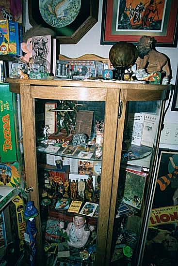 2. McClurg Cave Girl printing plate ~ Foulds Figures ~ Tea Pot ~ Hormel Tarzan Theatre