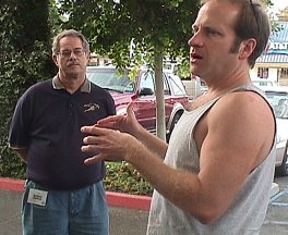 Mike Conran and Tracy Griffin