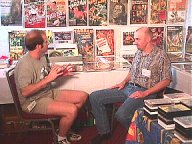 Tracy and Patrice on camera