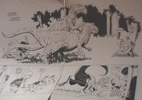 Tom Yeates original art sold at auction