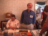 Lindy and Bob Zeuschner in the Huckster Room