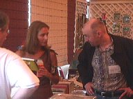 Lydie Denier and Patrice Bonnyrat