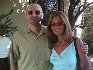 Patrice Bonneyrat of Griffen Films and Lydie Denier