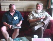 Laurence Dunn and Denny Miller