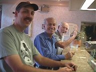 Brian Bohnett, Pete Ogden and Bob Hyde checking out