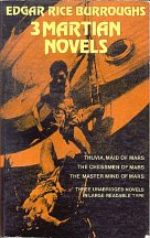 3 Martian Novels in later Dover edition