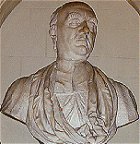 Swift bust in St. Patrick's Cathedral