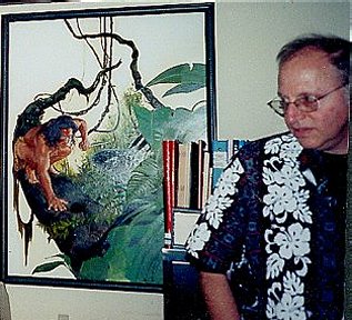 Marv in the ERB, Inc. Offices, Tarzana, CA