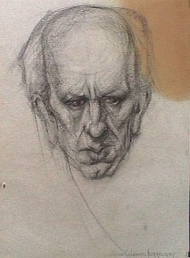 Old man portrait by JCB