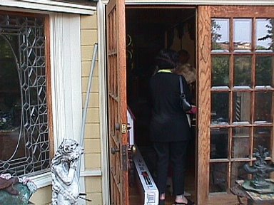 Entering the second storey