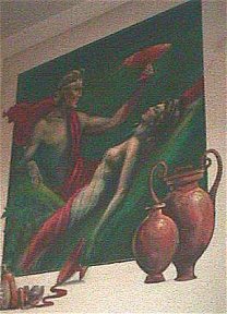 Painting by John Coleman Burroughs