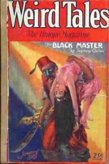 DEMON OF TLAXPAN in Weird Tales, January 1929, C.C.Senf