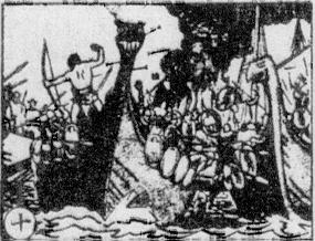 Card 10: Tarzan ordered his boat driven to the enemies. The two armiesfight together. obody won and nobody lost.