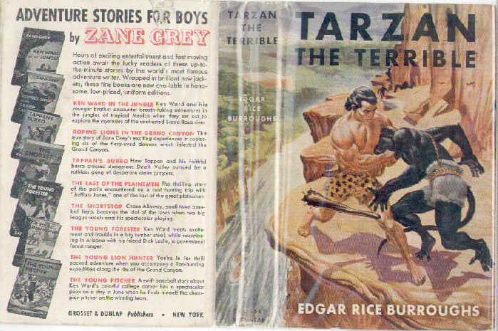 GD - Tarzan the Terrible DJ front & back